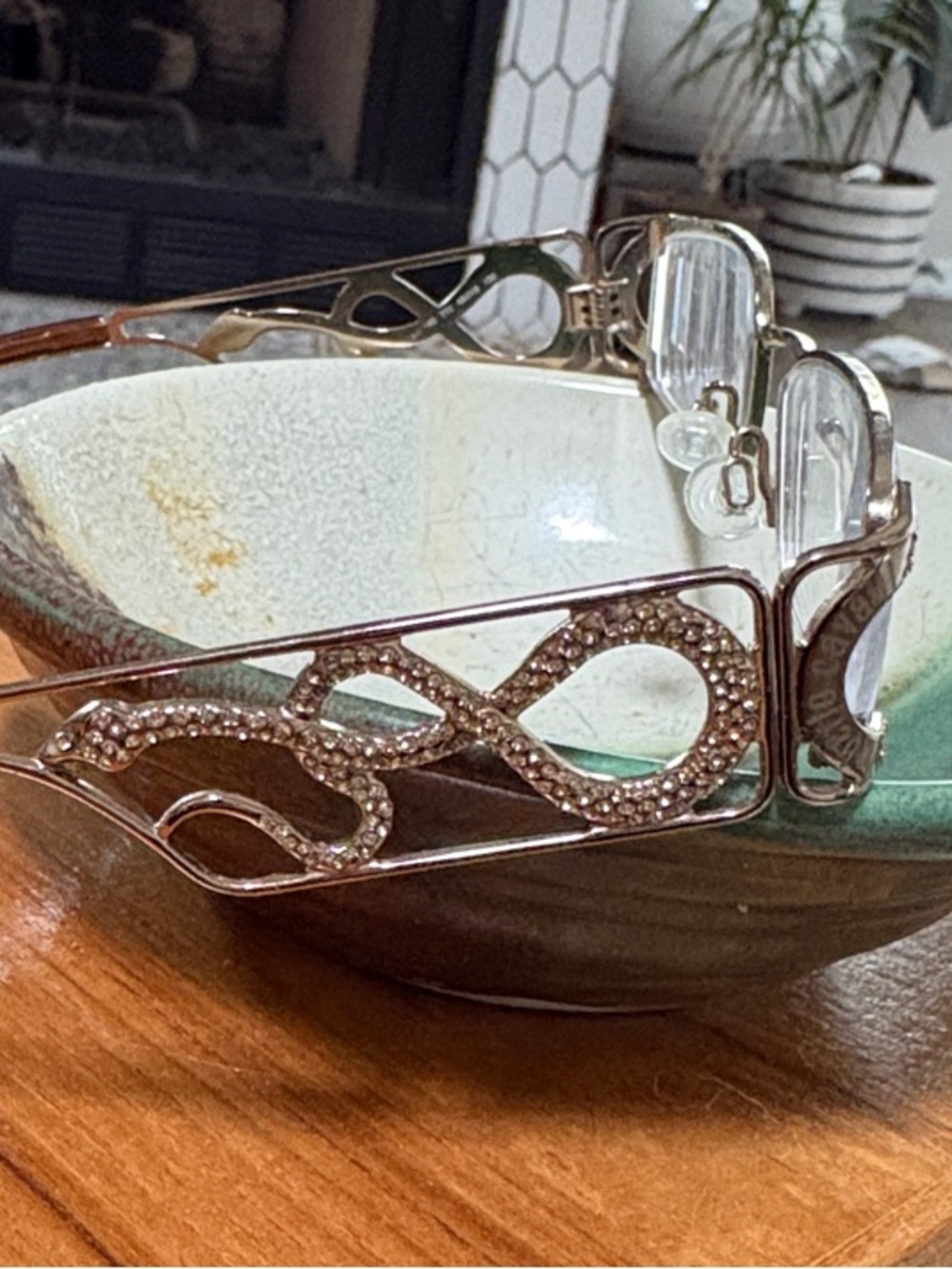 Roberto Cavalli Vintage Gold Metal Glass frames - Picture 6 of 14